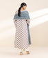Women's Unstitched Lawn Embroidered Multi 3 Piece Suit